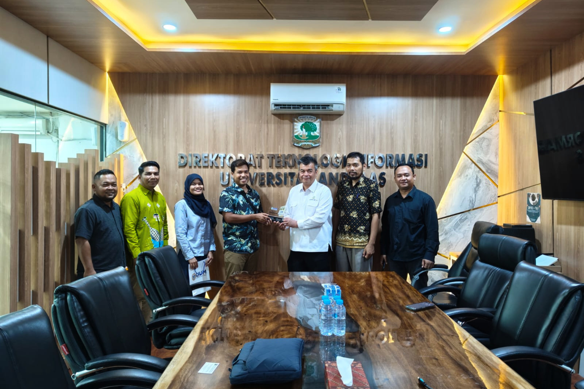 Perkuat Silaturahmi dan Potensi Kolaborasi Internasional, DTI UNAND Terima Kunjungan Delegasi Universiti Utara Malaysia