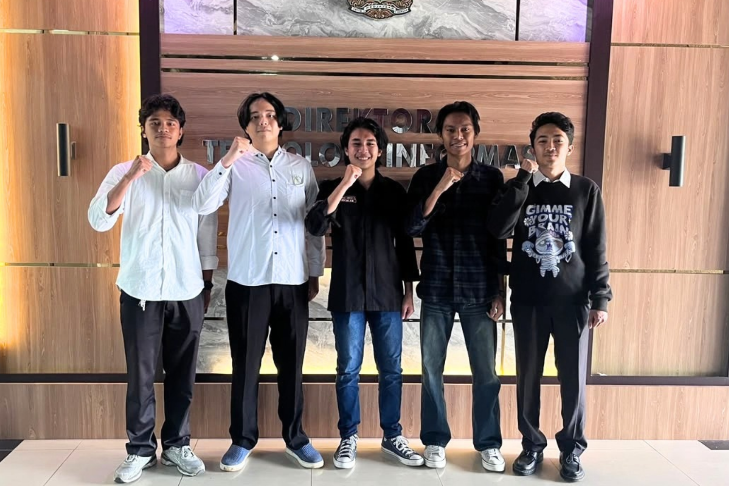 Perkuat Keamanan dan Layanan Digital, DTI UNAND Sambut 6 Mahasiswa Student Employee Batch 2