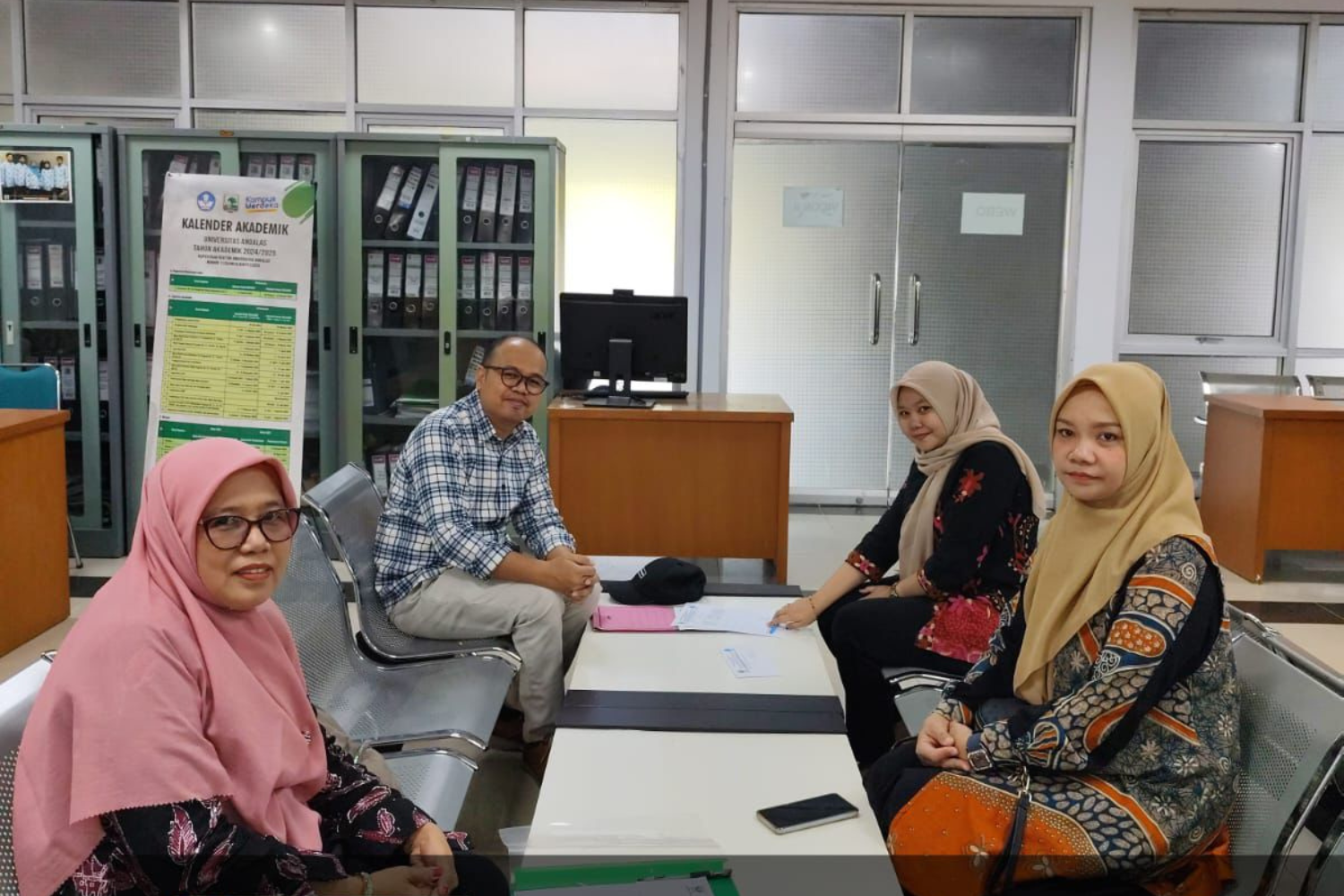 DTI UNAND Terima Kunjungan Guru SMK Negeri 8 Padang Terkait Monitoring Siswa PKL