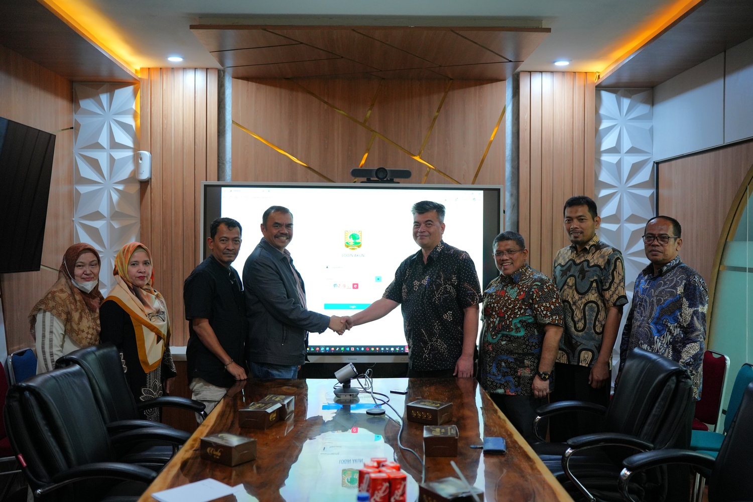 DTI UNAND Terima Penyerahan Aplikasi SIPANDA dari ANRI