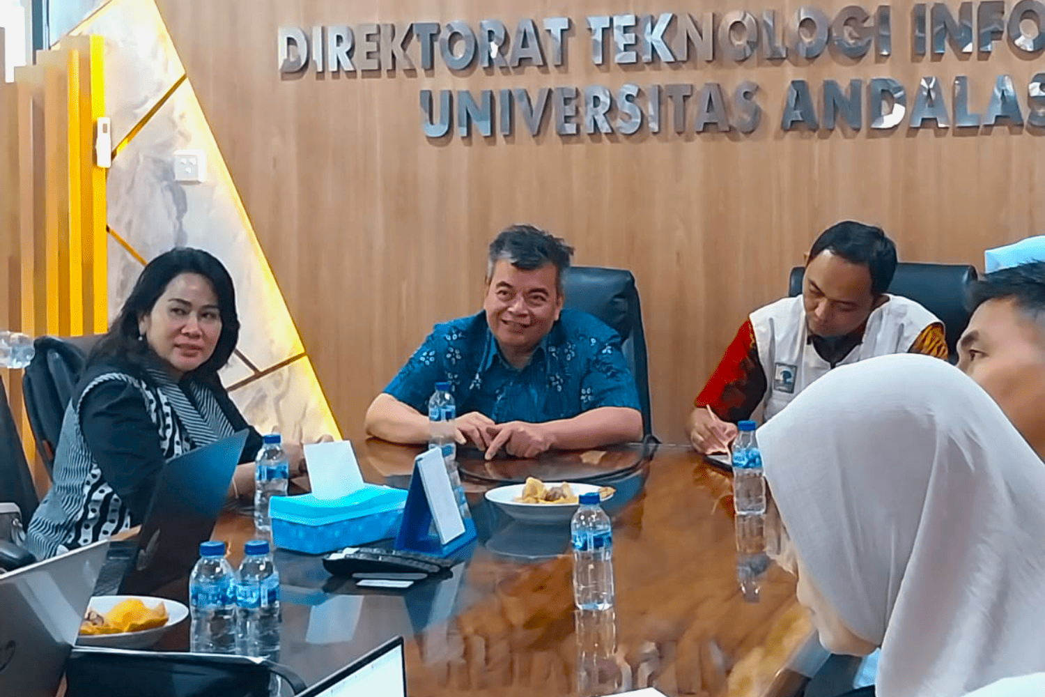 DTI UNAND Gelar Diskusi Bersama Bank BNI Terkait Solusi Smart Campus