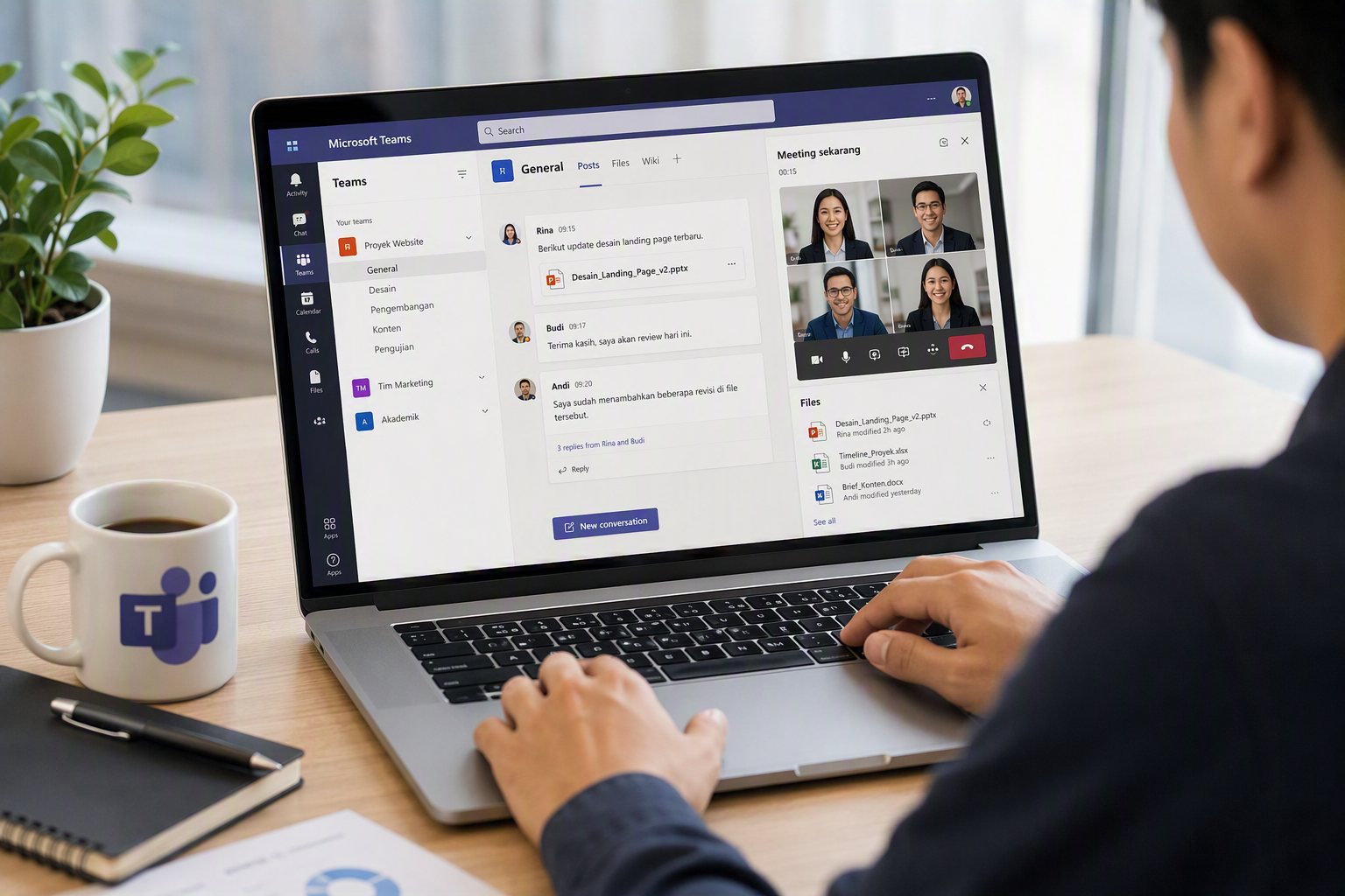 Produktif dalam Satu Platform dengan Microsoft Teams