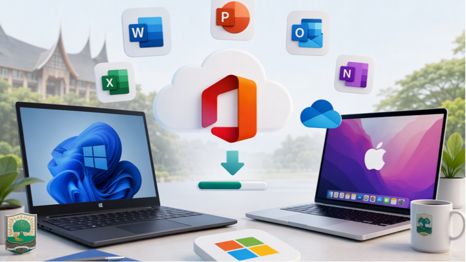 Tutorial Instal Microsoft 365 dari Akun Email Institusi Universitas Andalas (Windows & Mac)